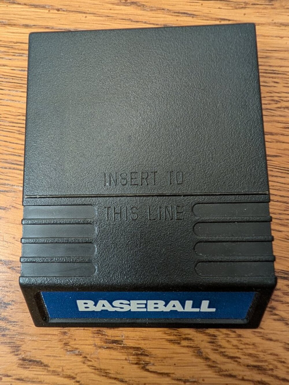 Vintage 1979 Mattel Intellivision Baseball Game + Original Overlay USA
